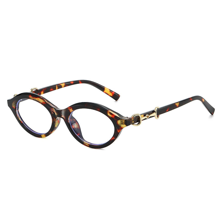 Fashionable Retro Oval Sunglasses Bowlift