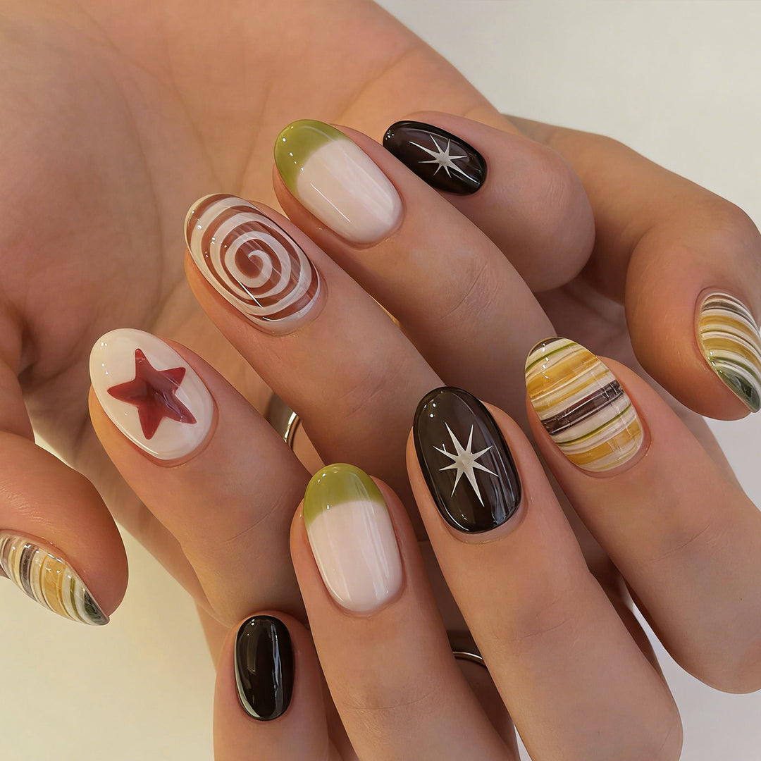 Artistic Themed Nail Art Set Bowlift
