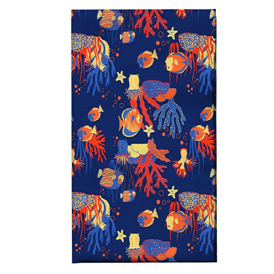 Structured dish towels with floral patterns Bowlift