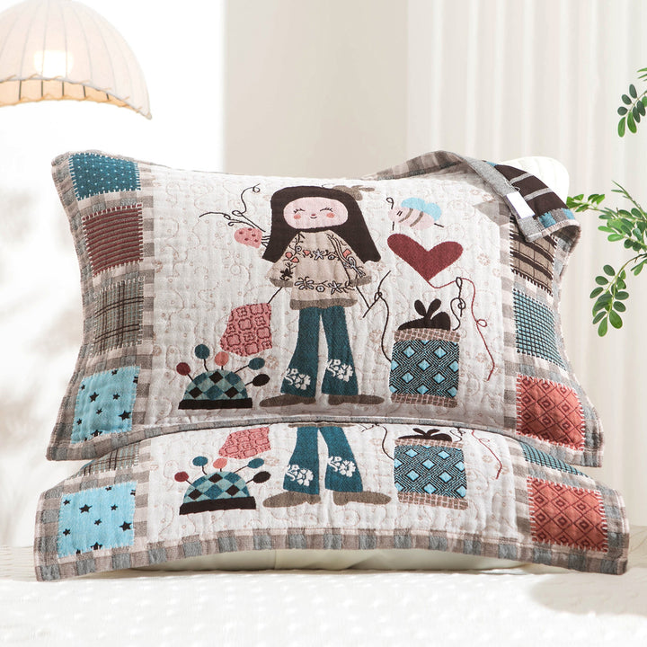 Women's pillowcase with cute dinosaur motif Bowlift