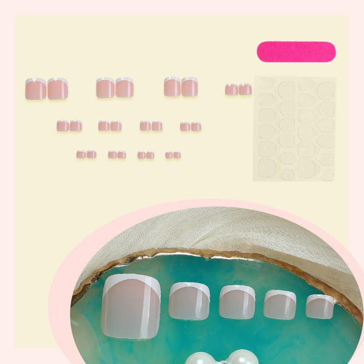Artificial nail set with glossy high-gloss surfaces and elegant shapes Bowlift