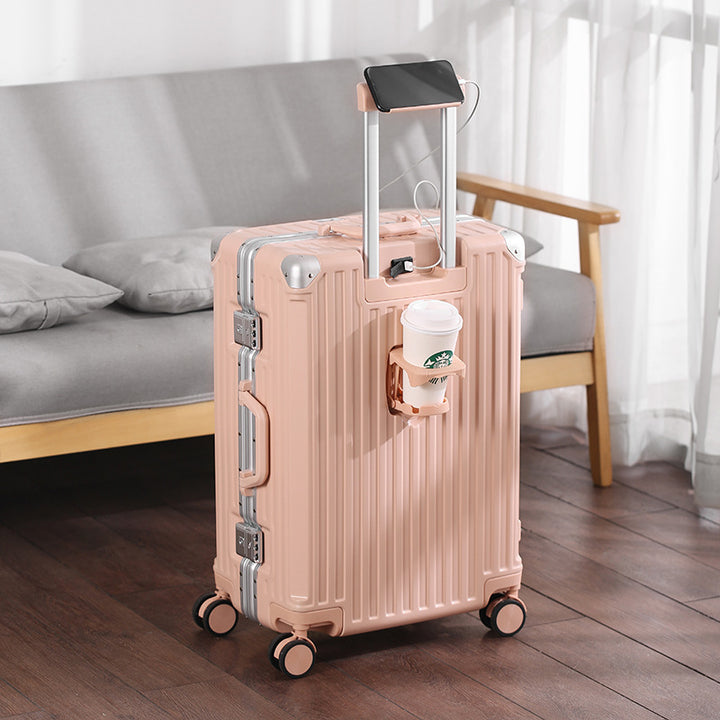 Unisex Sleek and Durable TSA-Friendly Hard Shell Carry-On Suitcase Bowlift