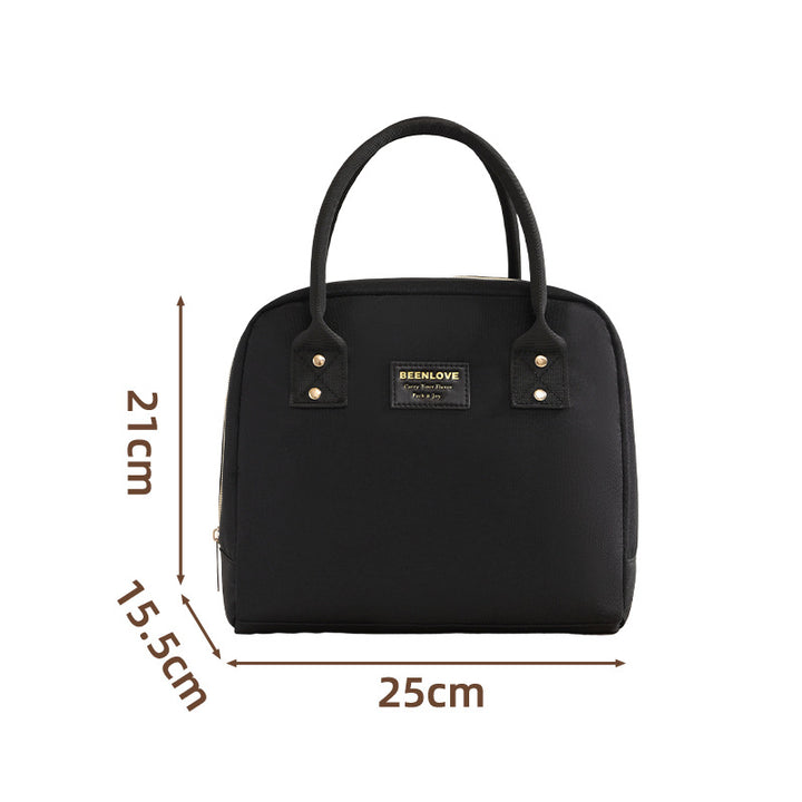 Insulated Leopard Print Lunch Tote Bowlift