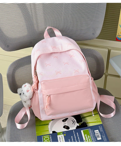 Whimsical Pattern Casual School Backpack Bowlift