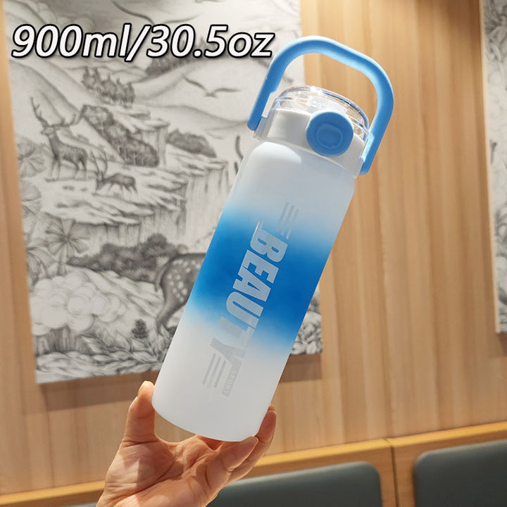 Women practical insulated water bottle with secure closure Bowlift