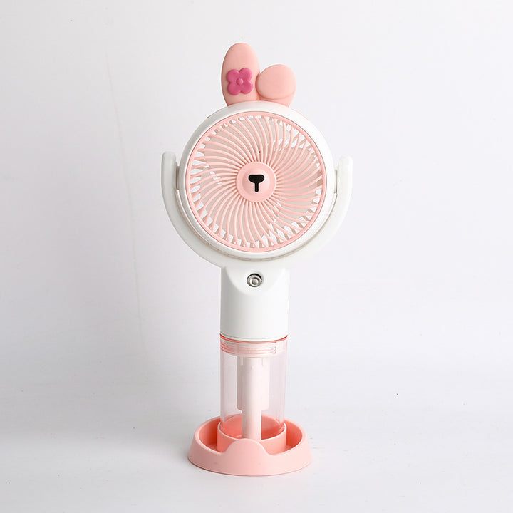 Women Portable Mini Hand Fan Bowlift