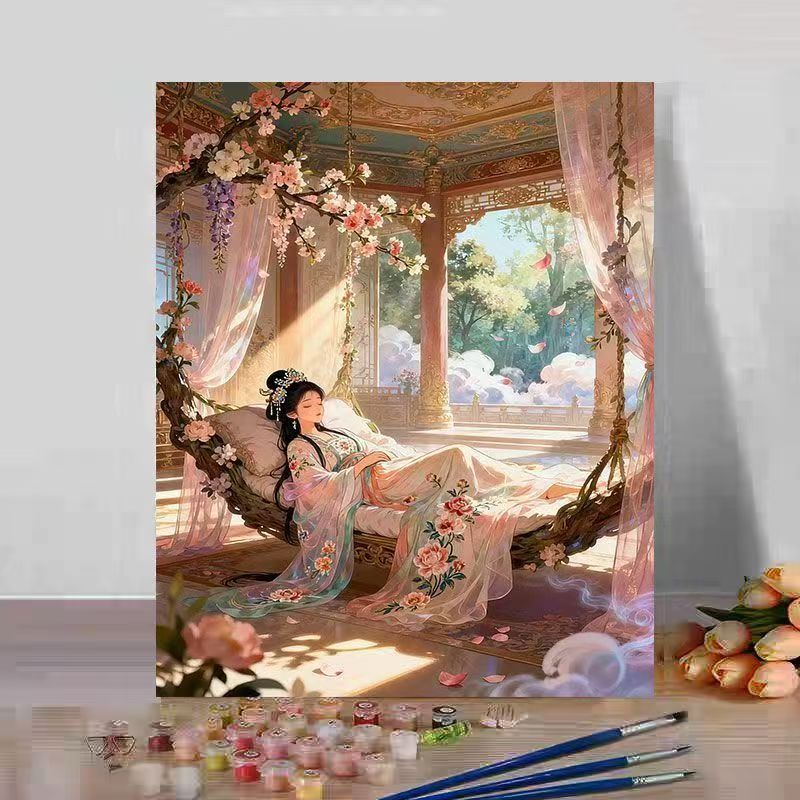 Fantasy Landscape Paint by Numbers Art Kit Bowlift