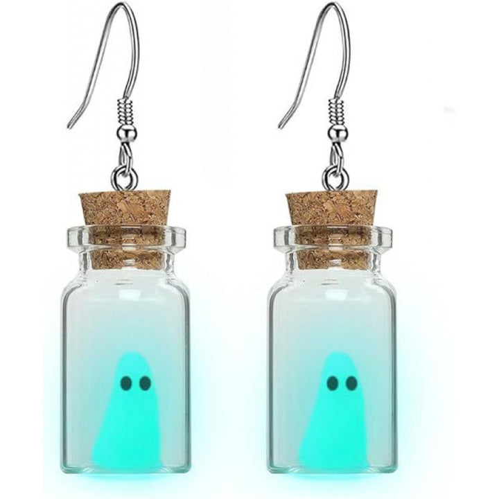 Ghost-In-A-Jar Dangle Earrings Bowlift
