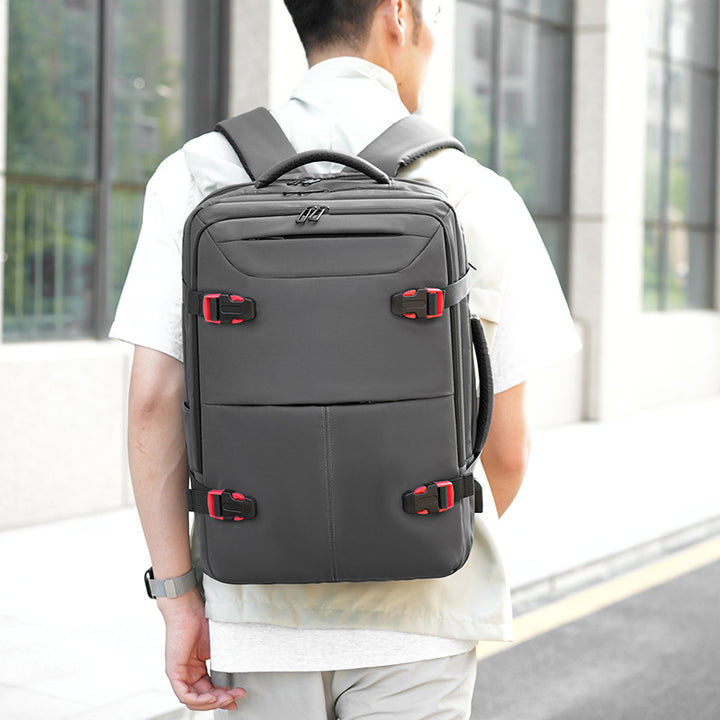 Practical Laptop Backpack with Innovative Safety Compartment and Organizer System Bowlift