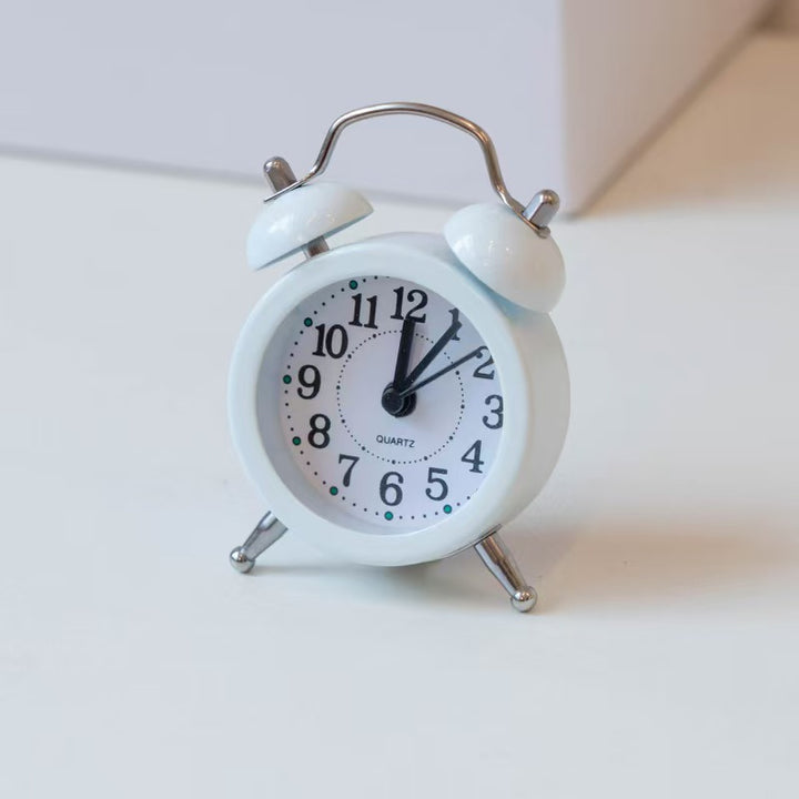 Classic Alarm Clock In Colorful Retro Design Bowlift