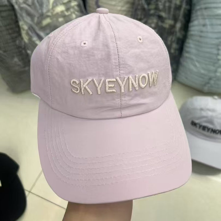 Women's Embroidered Adjustable Baseball Cap Bowlift