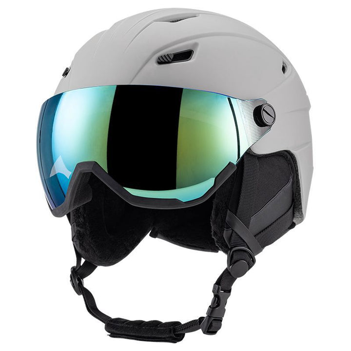 Snow Sports Helmet with Integrated Visor Bowlift