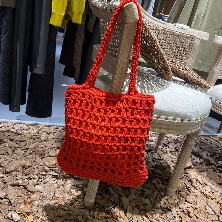 Hand-knotted net bag Bowlift