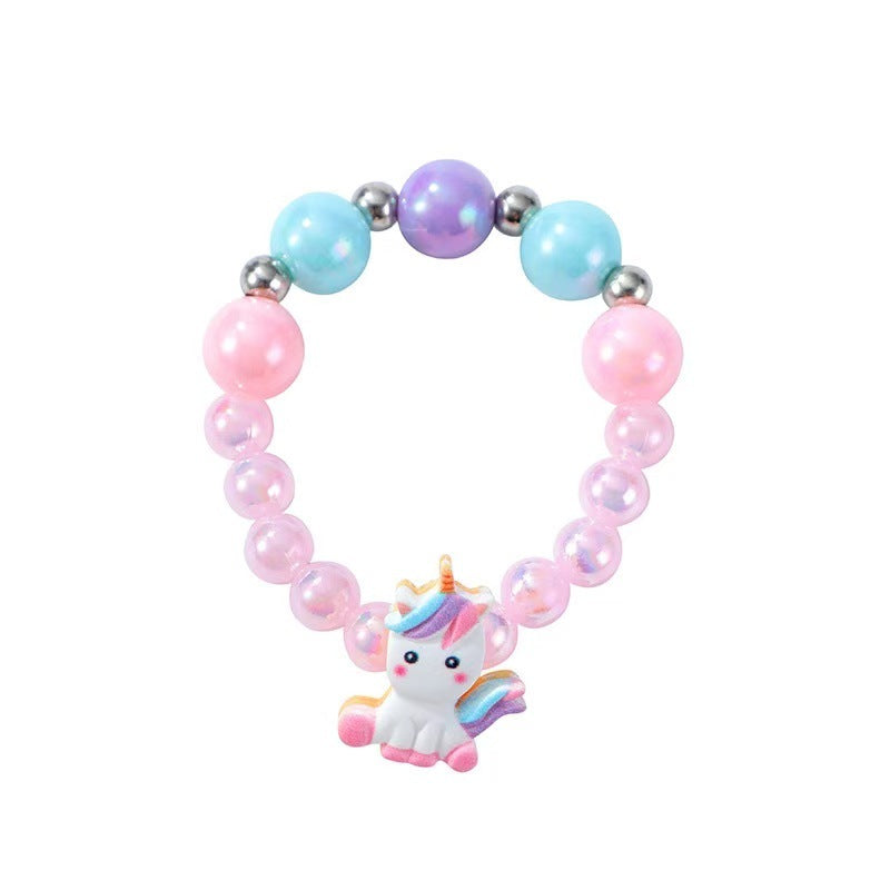 Unicorn-Themed Charm Bracelet Bowlift