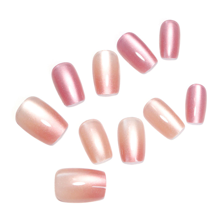 Artificial nail tips with ombre effect Bowlift