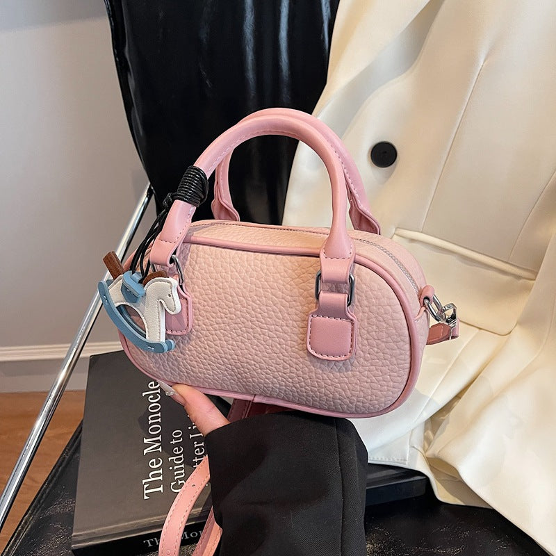 Textured Mini Handbag Bowlift