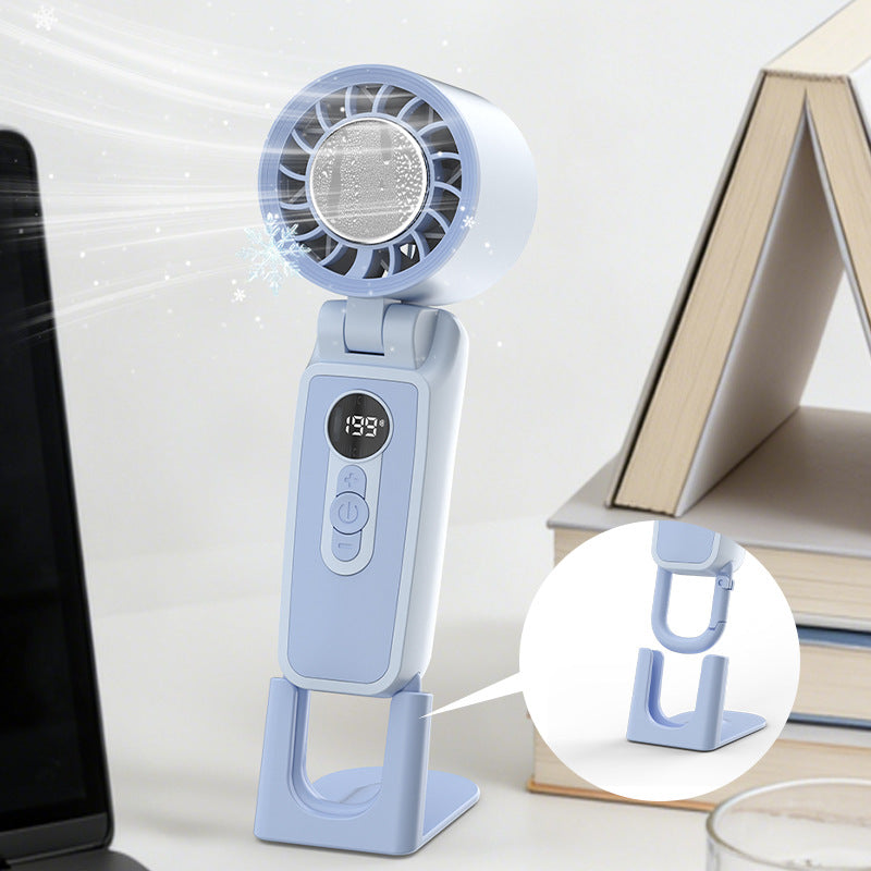 Rechargeable Dual-Mode Handheld Fan Bowlift
