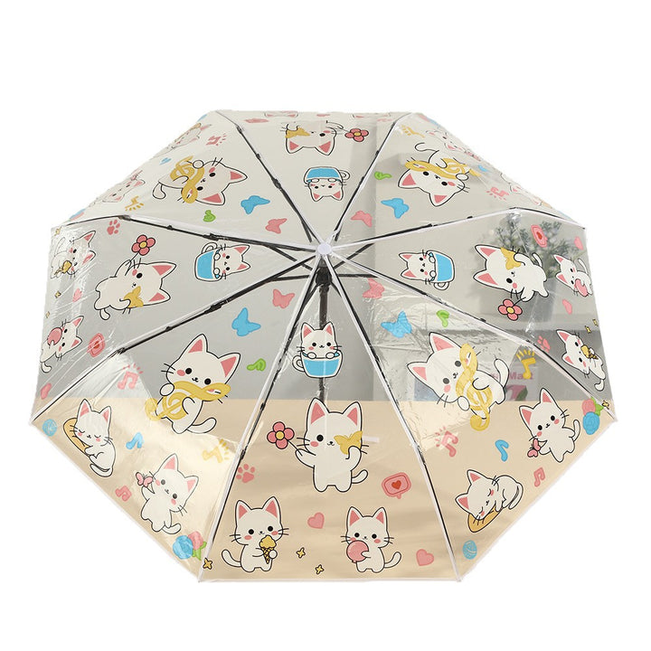 Women's Weatherproof Windbreaker Umbrella Bowlift