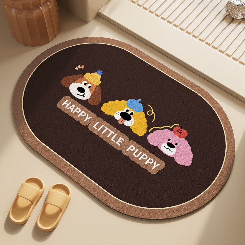 Decorative Bath Mat Bowlift