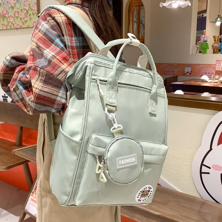 Multifunctional backpack with practical outer pockets Bowlift