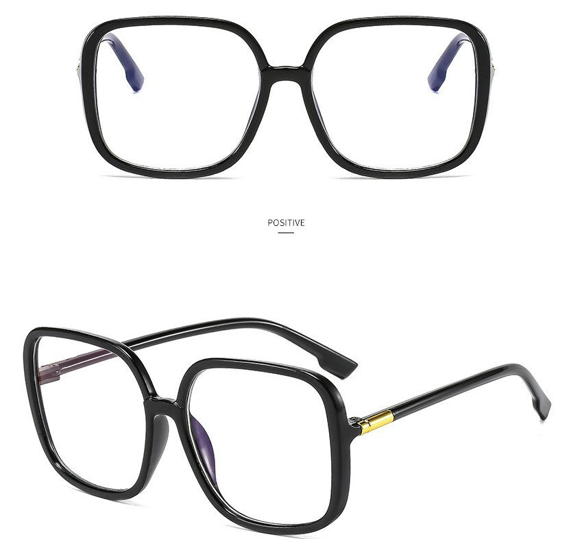 Women fashionable clear square glasses Bowlift