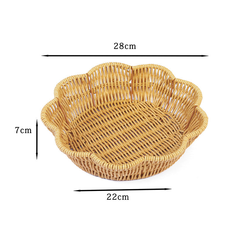 Decorative Woven Serving Dish Bowlift