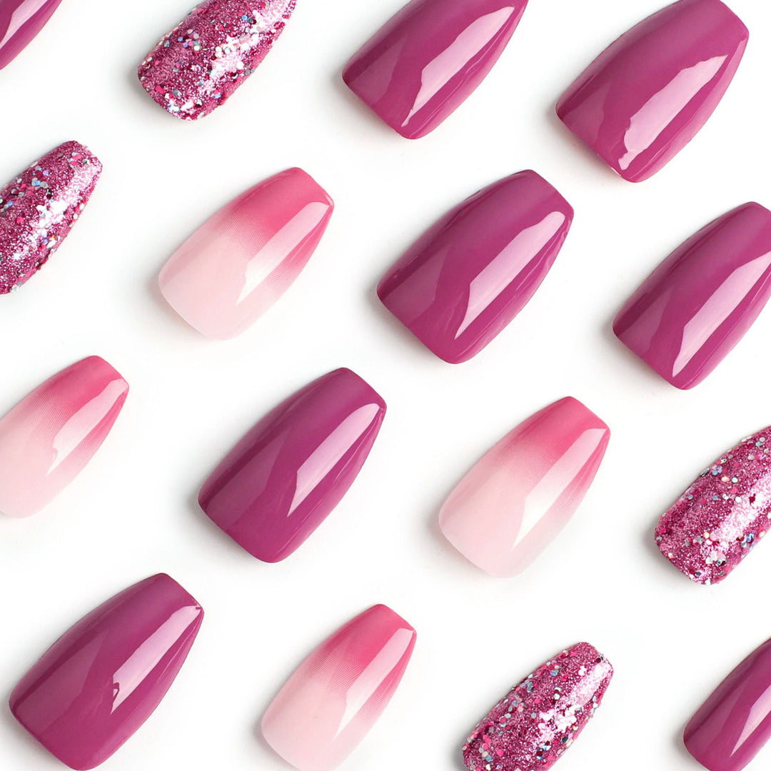Nail Art with Glitter Effects Bowlift