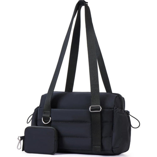 Multifunctional Shoulder Bag with Removable Organizer Bowlift