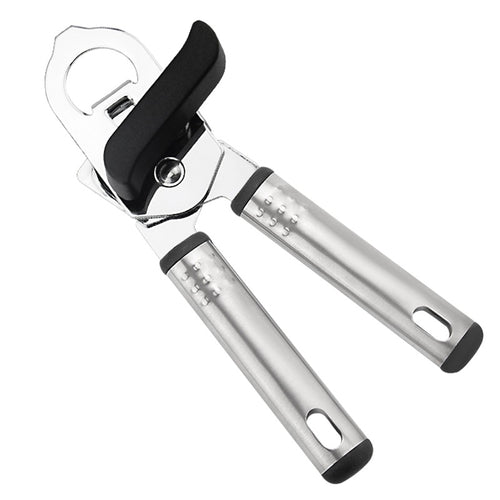 Ergonomic Stainless Steel Can and Bottle Opener Bowlift