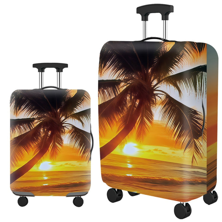 Whimsical Hedgehog Design Hard Shell Luggage Bowlift