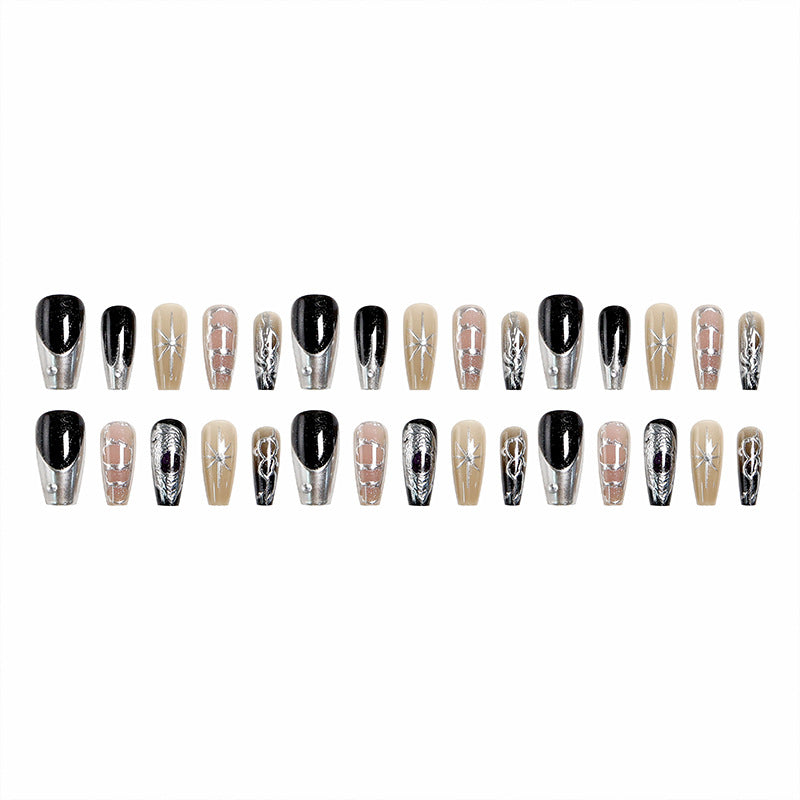 Artful nail tips with elegant patterns Bowlift