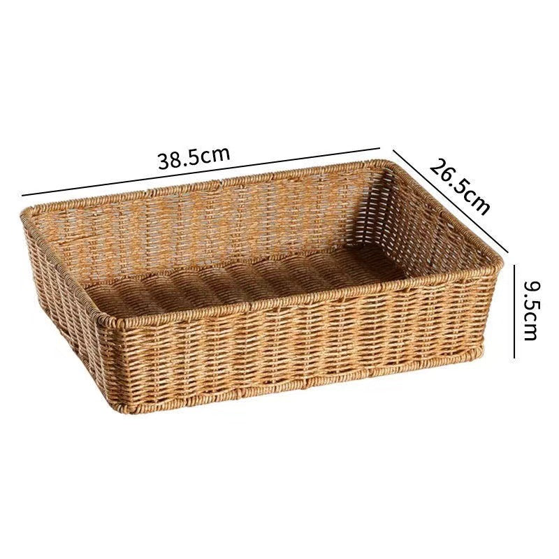 Versatile Woven Storage Tray Bowlift