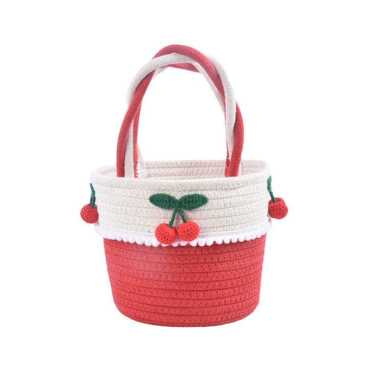 Handmade basket bag Bowlift