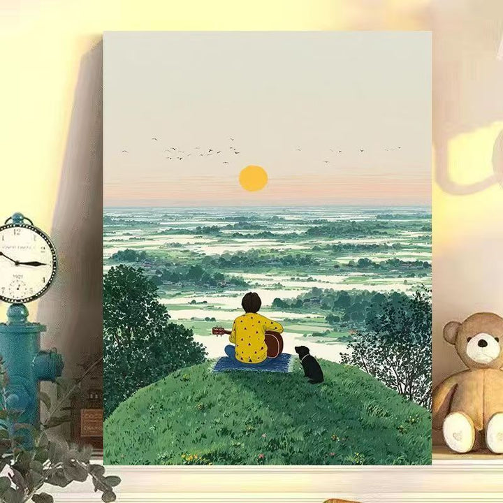 Scenic Nature Landscape Wall Art Bowlift