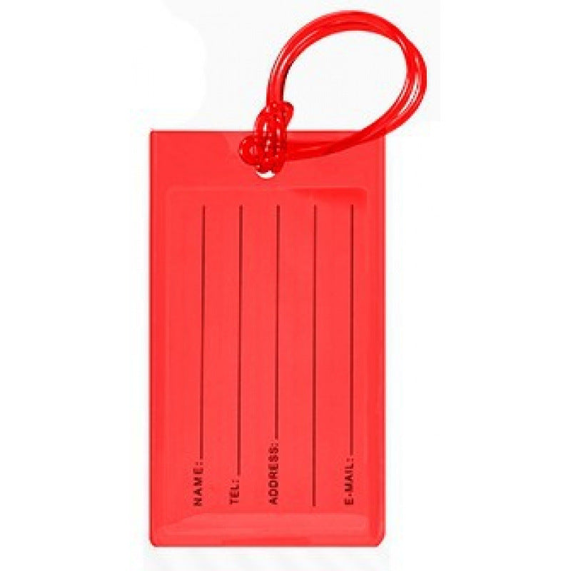Flexible Travel Identification Tag Bowlift