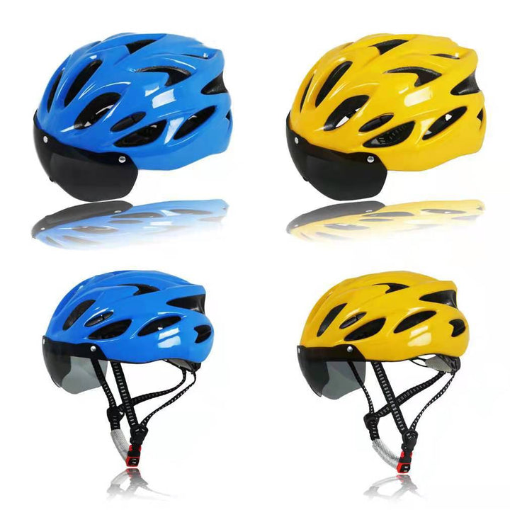 lightweight ventilated cycling helmet with adjustable fit system and removable visor Bowlift