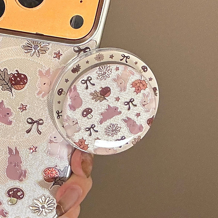decorative cosmetic box with cute rabbit motif Bowlift