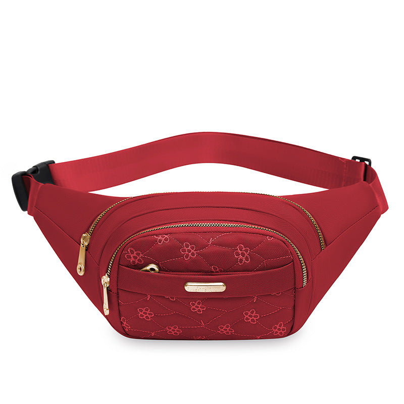 Elegant Floral Designed Belt Bag Bowlift