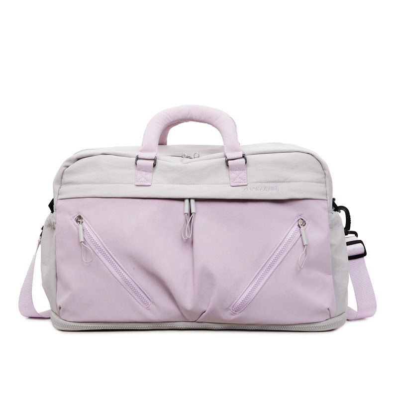 Stylish Dual-Compartment Weekender Bag