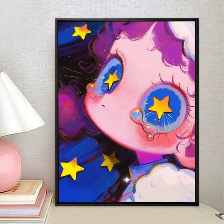 Whimsical Fantasy Character Canvas Art Print Bowlift
