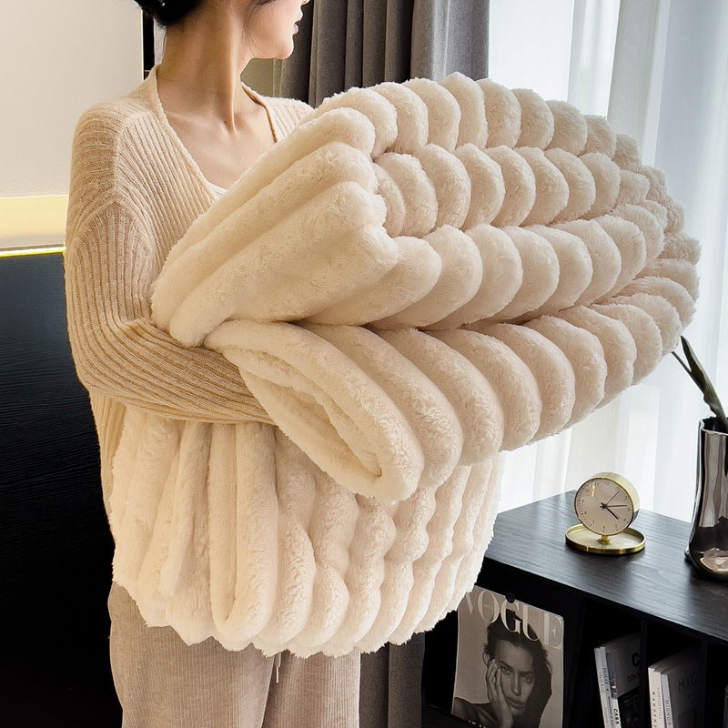 Cozy Plush Throw Blanket