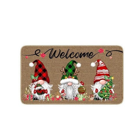 Heart-Themed Decorative Welcome Mat Bowlift