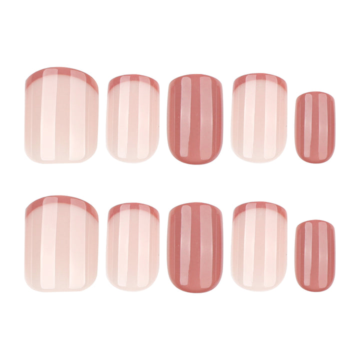 Elegant Nail Art with Soft Gradient Bowlift