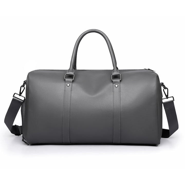 Premium Leather Travel Duffel Bowlift