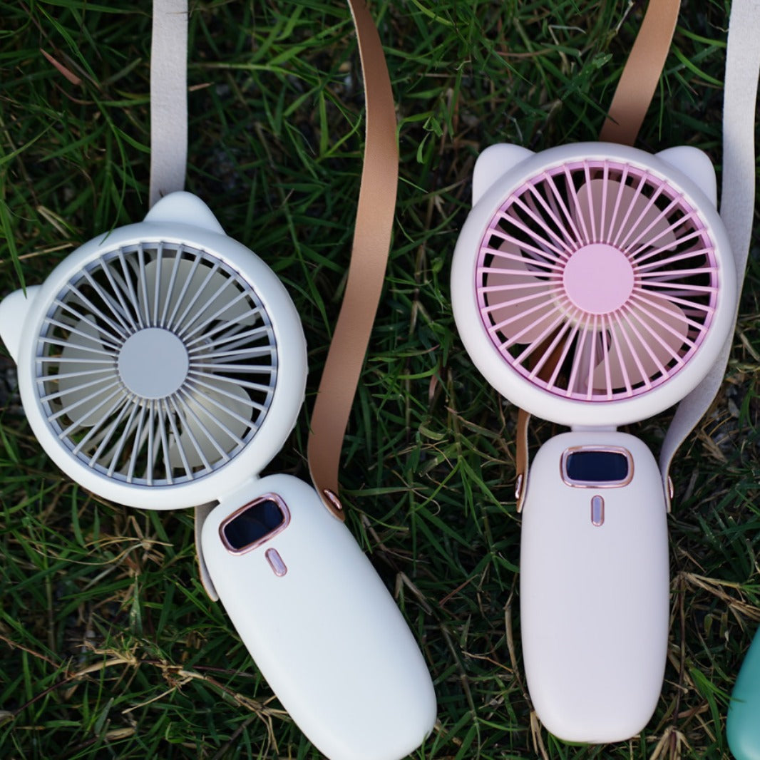Unisex Portable Handheld Fan in Creative Animal Design Bowlift