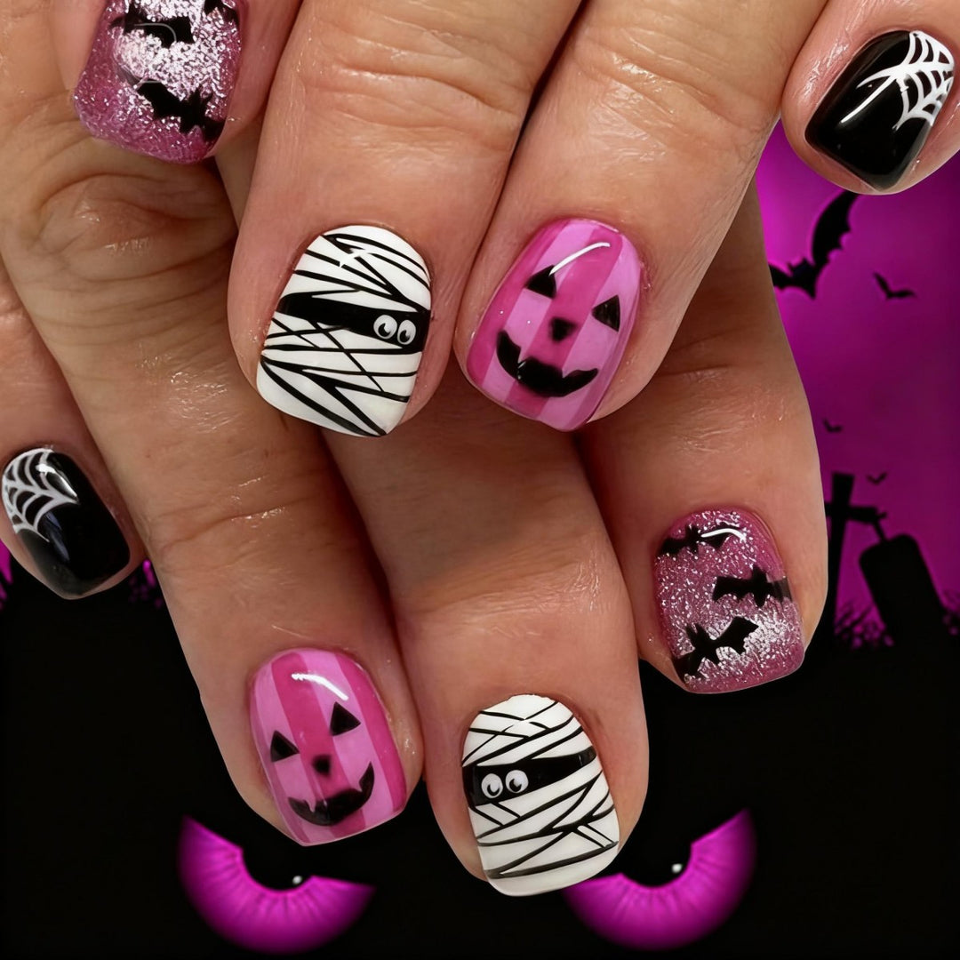 Creative Halloween Nail Set Bowlift