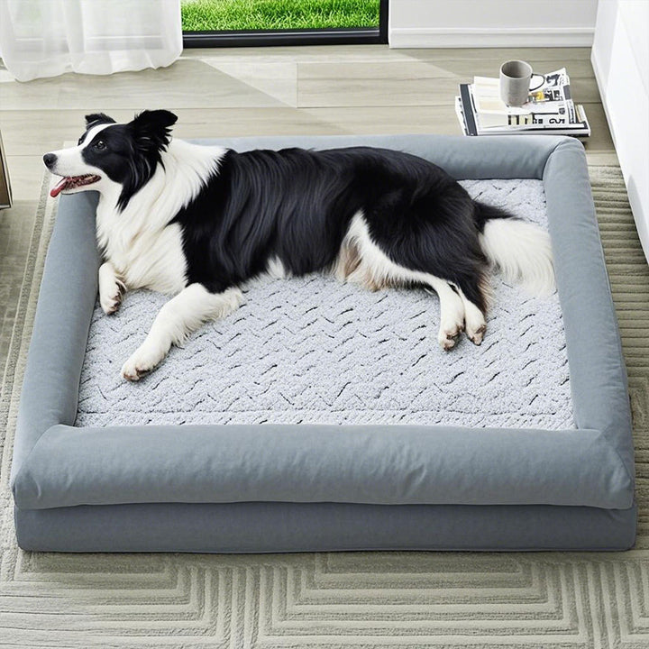 Orthopedic Bolstered  Lounge  Dog Bed