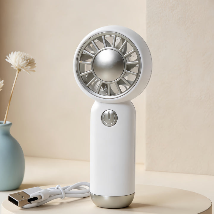 Ladies portable USB hand fan Bowlift