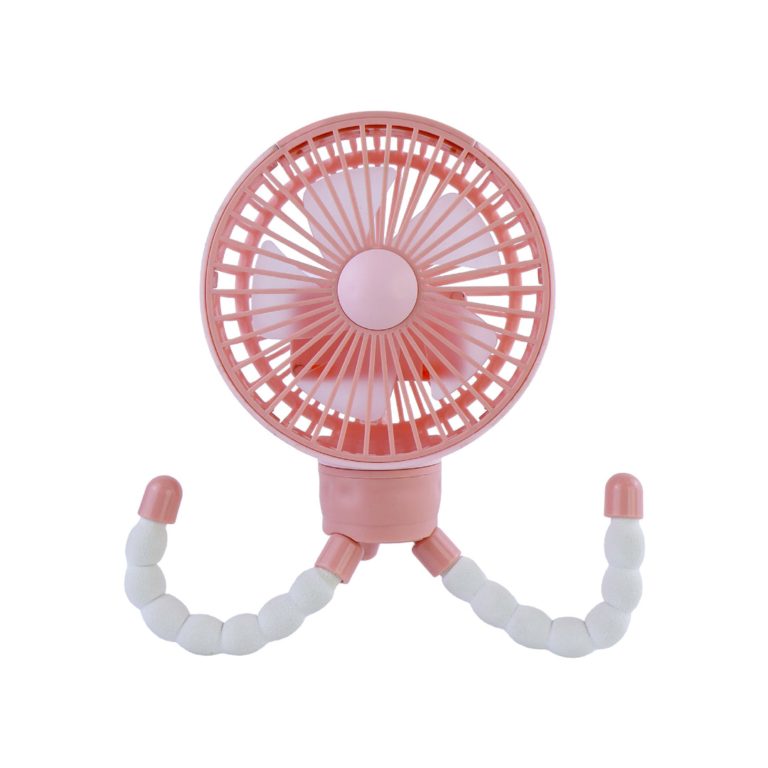 Women's Portable Flexi- Hand Fan with Flexible Stand Bowlift