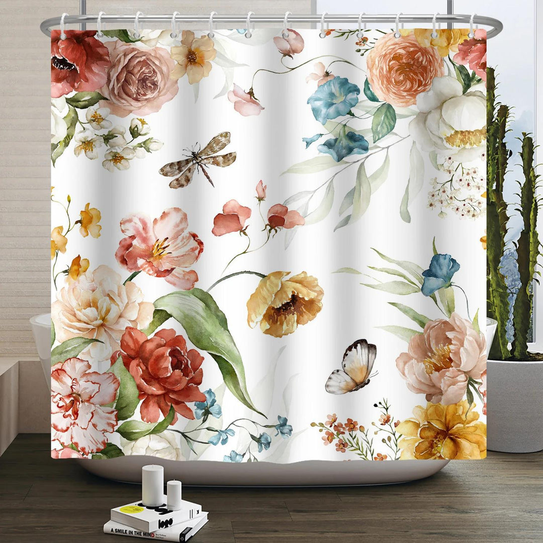 Botanical Garden Shower Curtain Bowlift